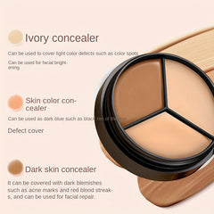 Waterproof Full Coverage Concealer Corrects Dark Spots