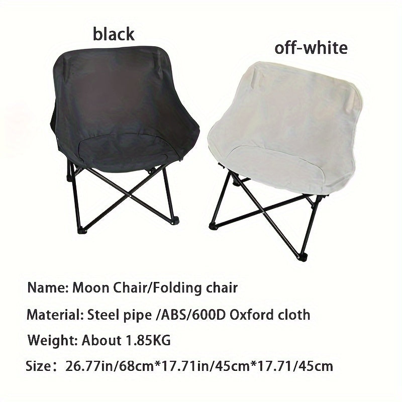 Portable Folding Moon Chair - Outdoor Leisure Chair