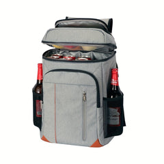 22L Double Layer Thermal Backpack for Camping Beach Picnics Waterproof Insulated