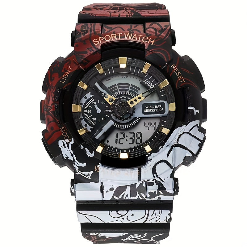 Multifunctional Sports Waterproof Men's Watch
