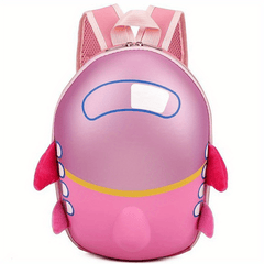 Kids 3D Airplane Backpack Large Capacity