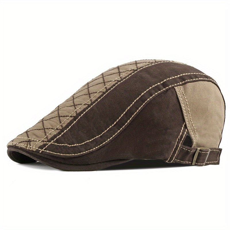 Newsboy Cap Non Stretch Vintage Soft Cowboy Cabbie Hat