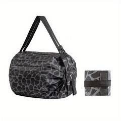 Large Capacity Foldable Grocery Bag Shoulder Bag Travel Storage Shopping Bag