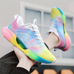 Stylish Men's Shock Absorbing Sneakers for Comfortable Walking & Running