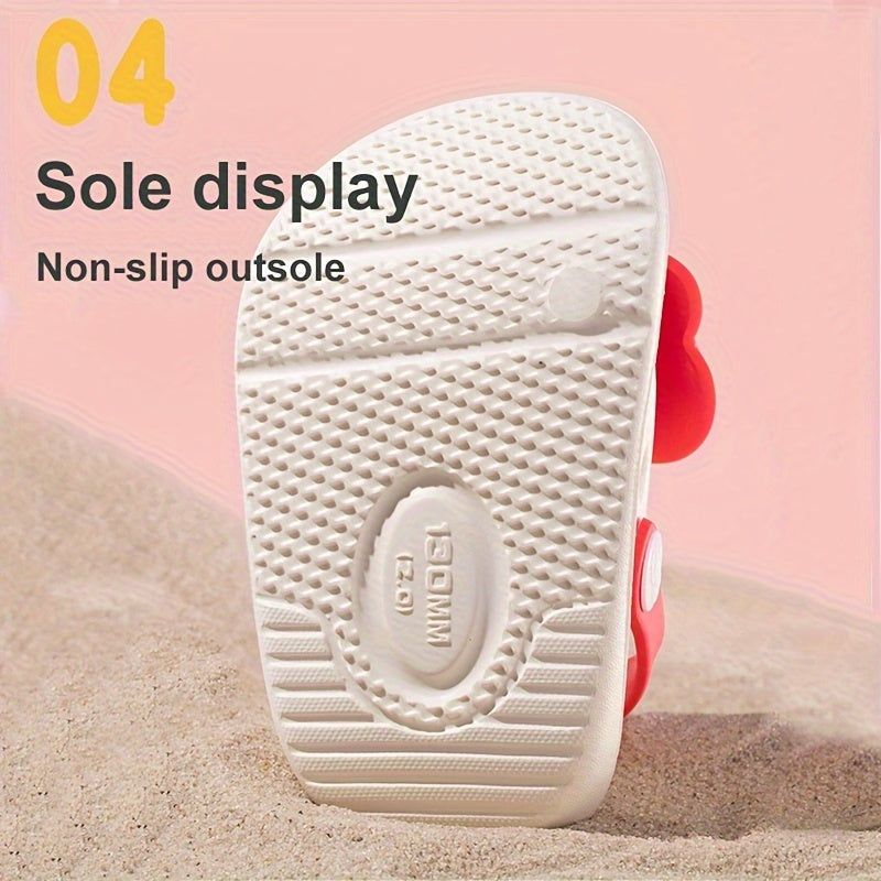 Bowknot Open Toe Sandals for Baby Girls - All Seasons