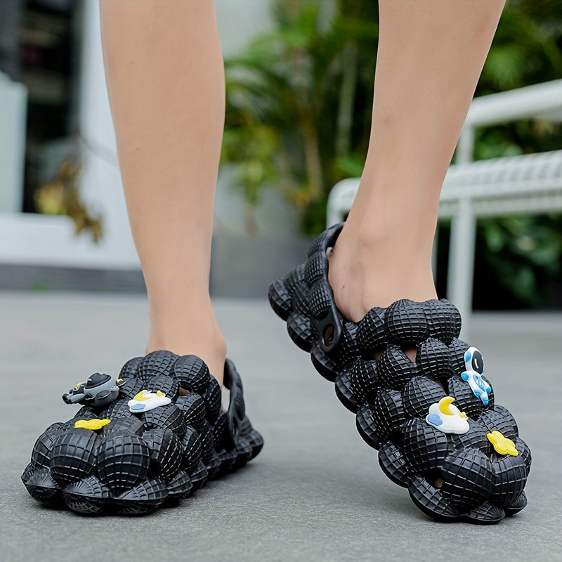 Unisex Astronaut Bubble Slides Quick Dry Sandals