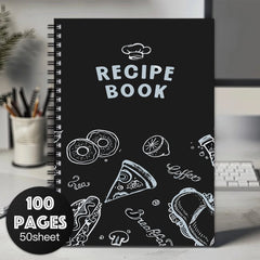 Meal Plan & Shopping List Spiral Notebook Office Supplies