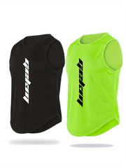 Men's Solid Tank Top Quick Dry Mid Stretch Sleeveless Shirt