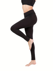 Soft Leggings with Inner Pockets for Yoga and Fitness