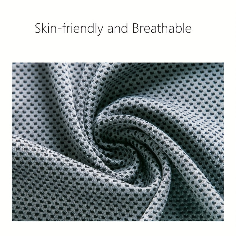 Microfiber Quick-drying Yoga Towel Portable Cooling Sports Towel 39x11in