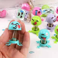 4pcs Mini Bouncing Elf Toy Party Gift Car Decoration