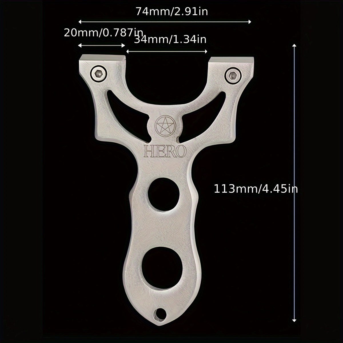 High Precision Zinc Alloy Slingshot Toy for Outdoor Play and Fun