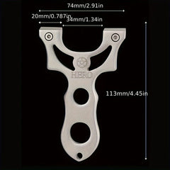 High Precision Zinc Alloy Slingshot Toy for Outdoor Play and Fun