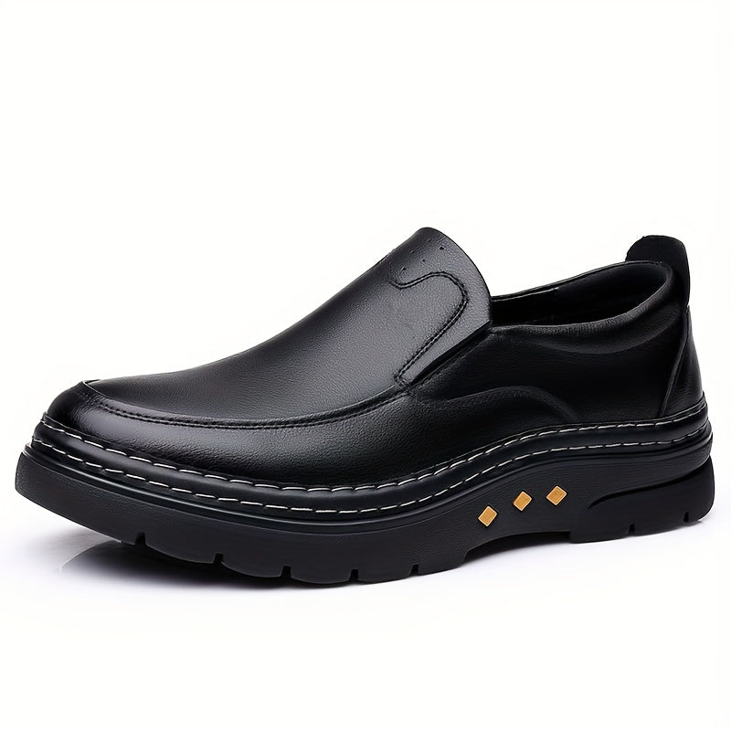Men's Stitch Loafer Shoes Lightweight Slip On Casual Shoes