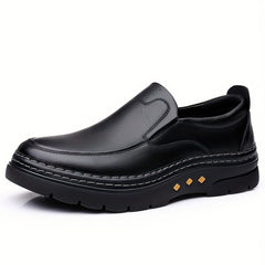 Men's Stitch Loafer Shoes Lightweight Slip On Casual Shoes