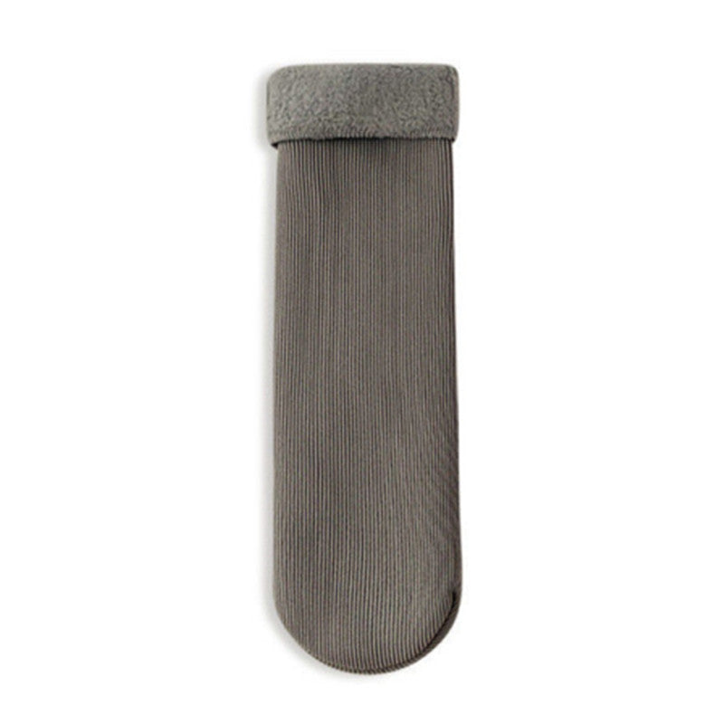 Thermal Velvet Slipper Socks Plush Lined Women's Stockings