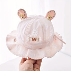 Carrot Rabbit Ear Fisherman's Hat Bucket Hat For Outdoor Traveling Beach