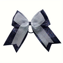Sequins Bow Hair Band Cheerleading Headdress Hair Accessory