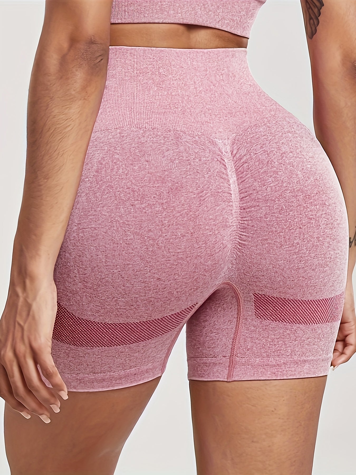 High Waist Sporty Shorts Butt Lifting Workout Short Women's Activewear