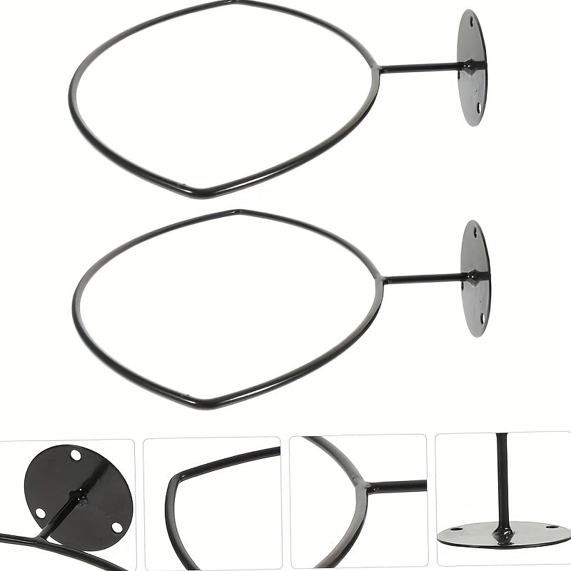 Wall Mounted Football & Rugby Rack for Home Gym Storage