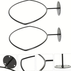 Wall Mounted Football & Rugby Rack for Home Gym Storage