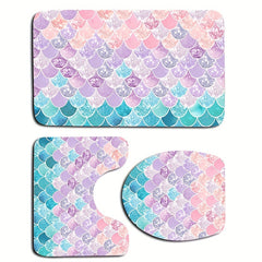 Soft Shaggy Bathroom Rug Set for Cozy Experience
