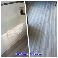 Wood Vinyl Peel and Stick Floor Tile Coverings - Easy to Install and Waterproof