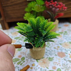Toy House Decoration Dollhouse Simulation Succulent Plant Ornament
