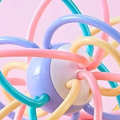 Baby Sensory Teether & Rattle Toy, Perfect Infant Gift