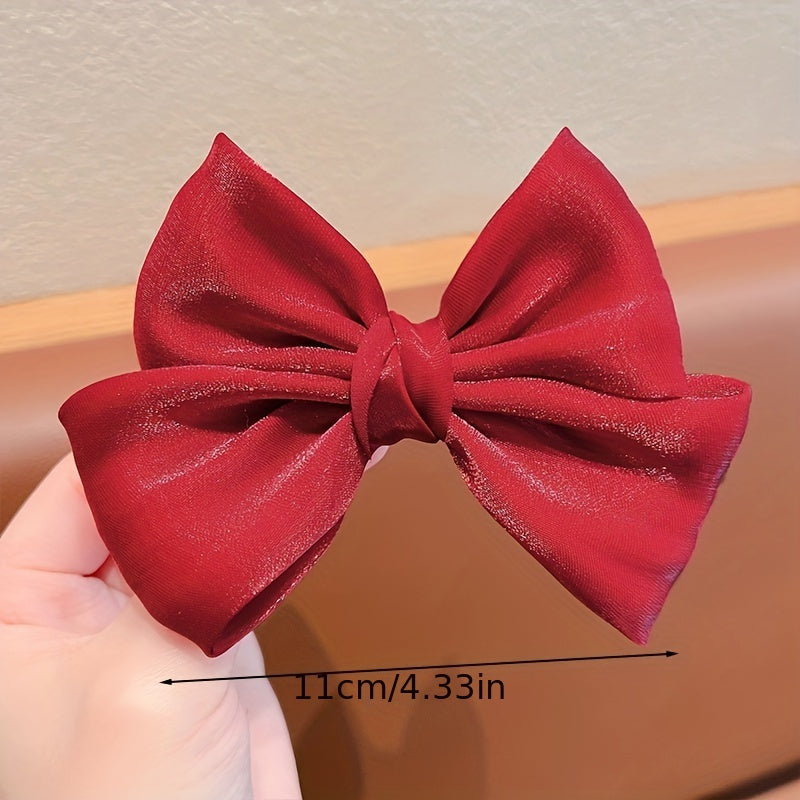 Big Bow Hair Clips for Girls