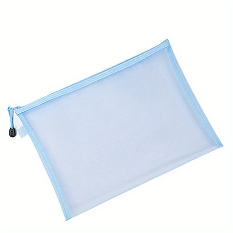 Nylon Mesh Pouch Cosmetic Bag Makeup Pencil Case Travel Bag