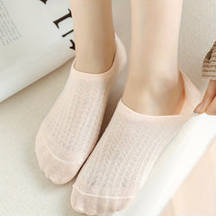 10 Pairs Women's Ankle Socks Solid Color Lightweight Stocking