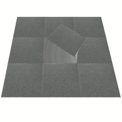 10pcs Adhesive Neoprene Foam Carpet Floor Tiles Non Slip Square Rubber Pad
