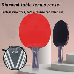 Professional Table Tennis Racket Advanced Straight Horizontal Racket