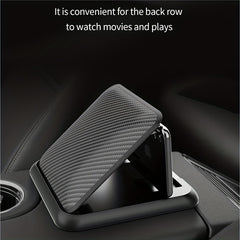 Silicone Carbon Fiber Car Mobile Phone Bracket