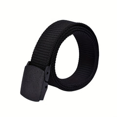 Men's Adjustable Tactical Belt With Buckle