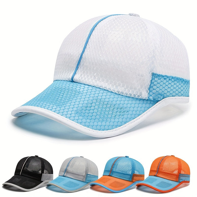 Children's Baseball Cap Breathable Mesh Sun Hat Outdoor Sports Hat