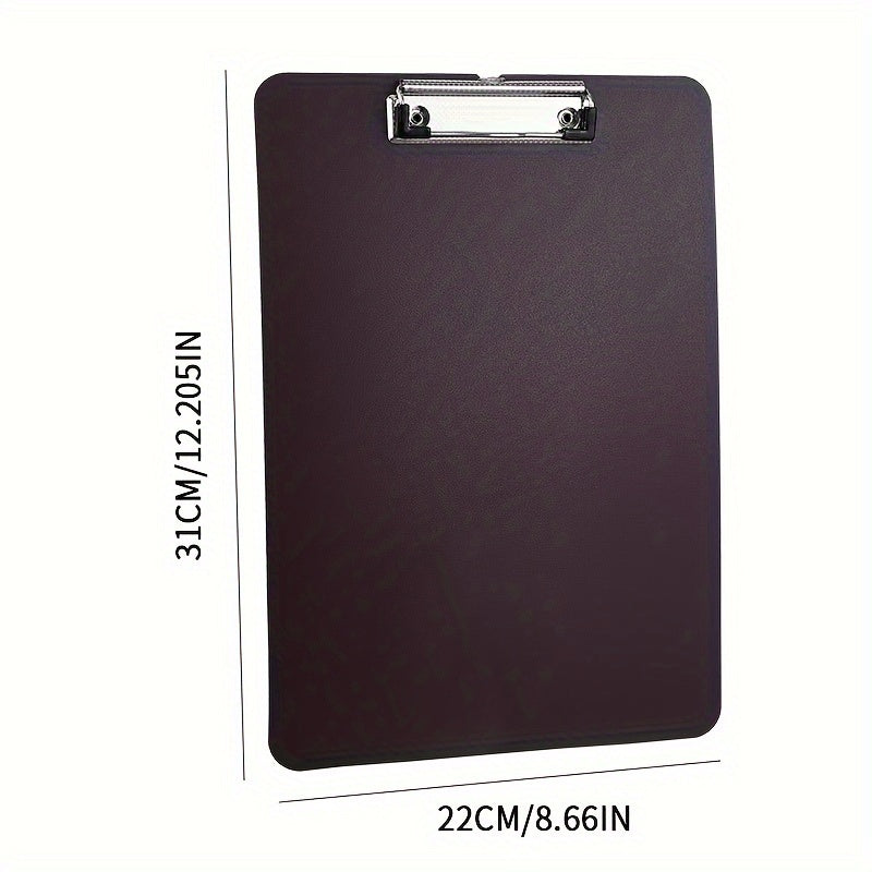 Vintage Waterproof A4 Document Organizer with Single Clip - 50 Packs