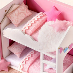 DIY Dollhouse Kit 3D Jigsaw Puzzle Assembled Model For Girl Princess Toys