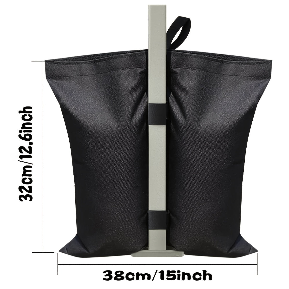 4pcs Counterweight Sandbags Canopy Umbrella Base Anti Collapse Tent Fixed Sandba