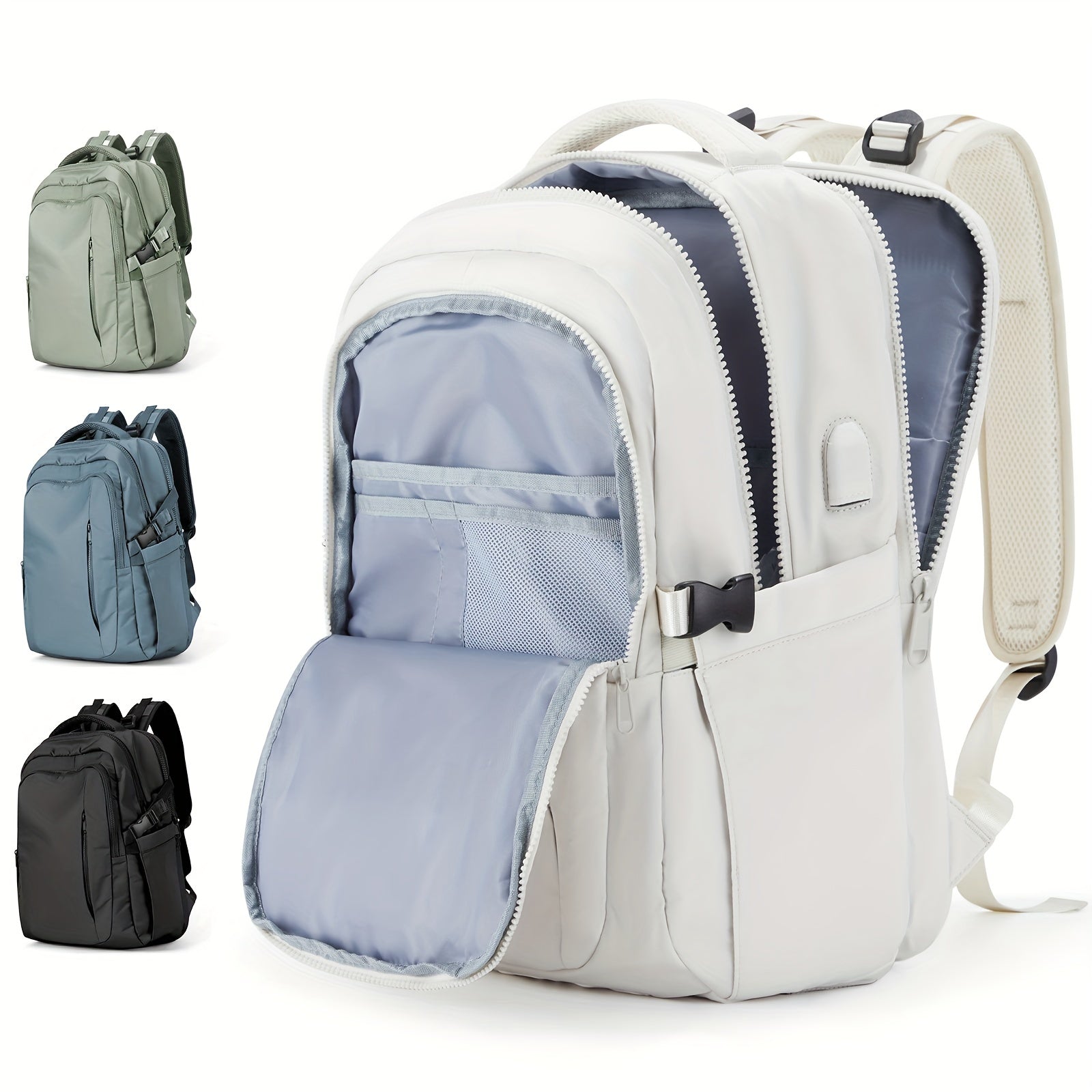 Large Capacity Travel Backpack Carry on Layer Luggage Daypack Preppy Laptop Scho