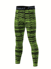 Men's Camo Compression Pants Quick Drying Leggings