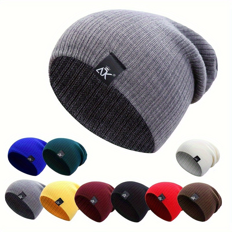 Knitted Warm Hat for Autumn Winter Outdoor Fishing