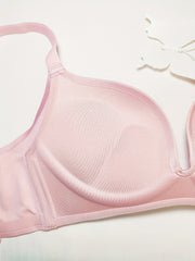 Solid Push Up Bra Anti-sagging Lingerie Women's Underwear