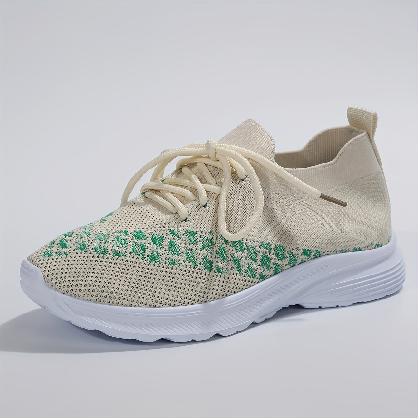 Women's Mesh Breathable Running Shoes Lightweight Lace Up Sneakers