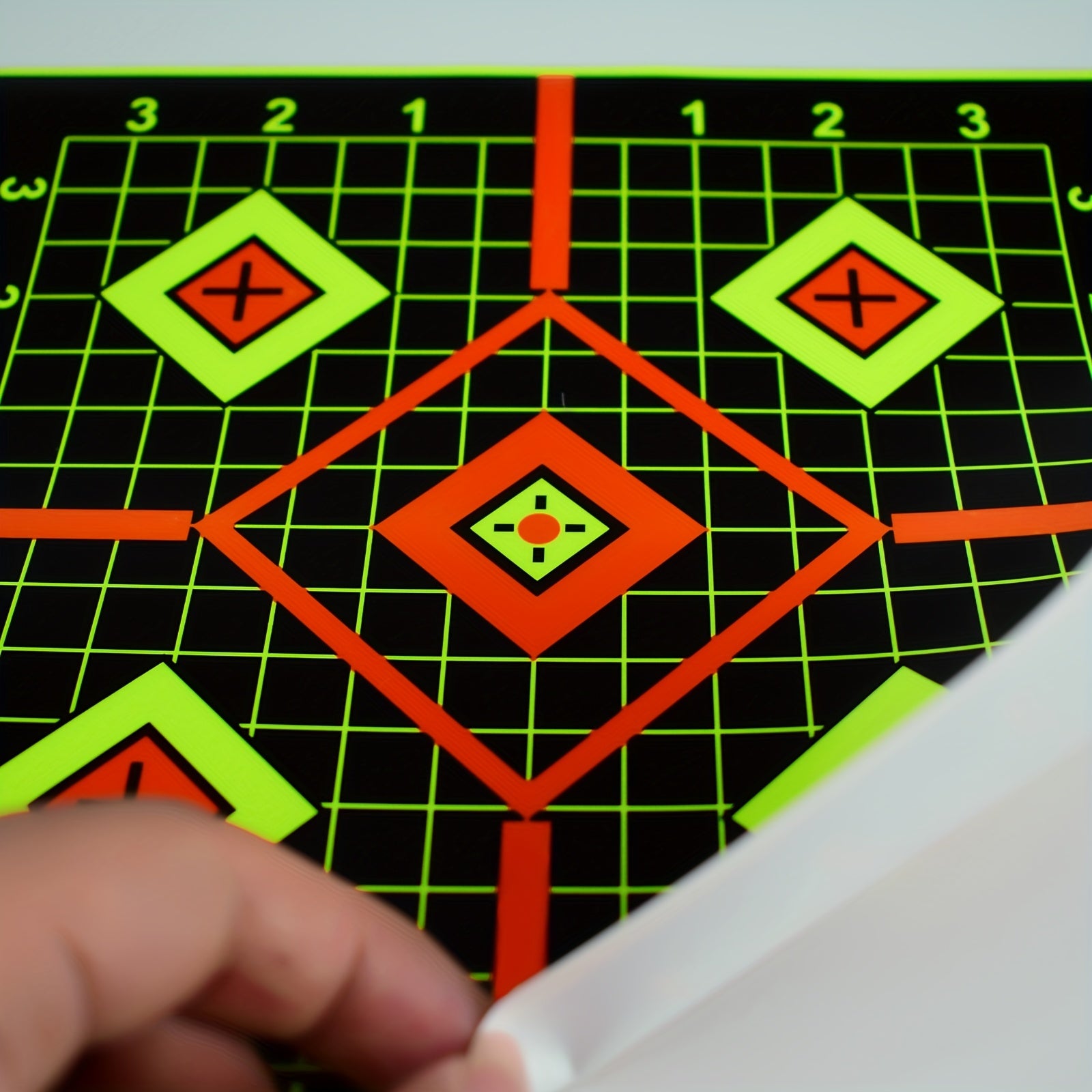 25pcs Shooting Targets w/ Self Stick Splatter Paper 15 24 Cm