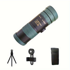HD Monocular Telescopic Smartphone Adapter Tripod High Power Clear View