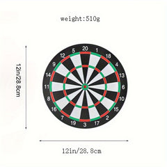 Professional Double Sided Dart Board Set with Accessories