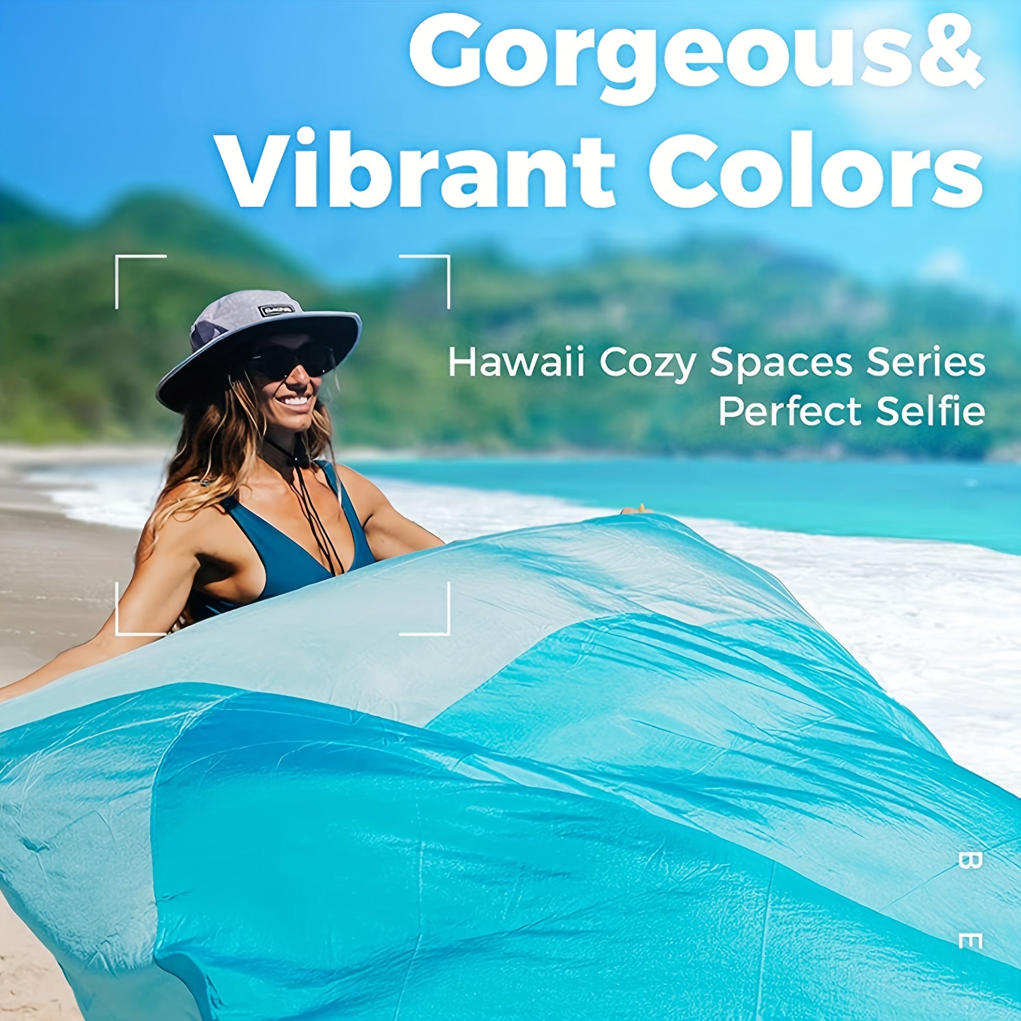 Waterproof Sandproof Portable Beach Blanket For 8 People