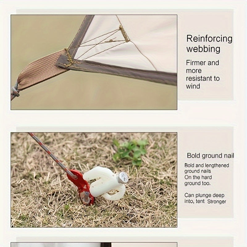 UV Protection Canopy Tent Waterproof Sun Shelters For Camping